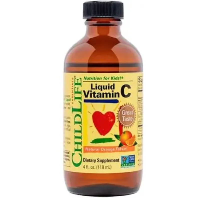 CHILDLIFE Liquid Vitamin C natural orange flavour 118ml