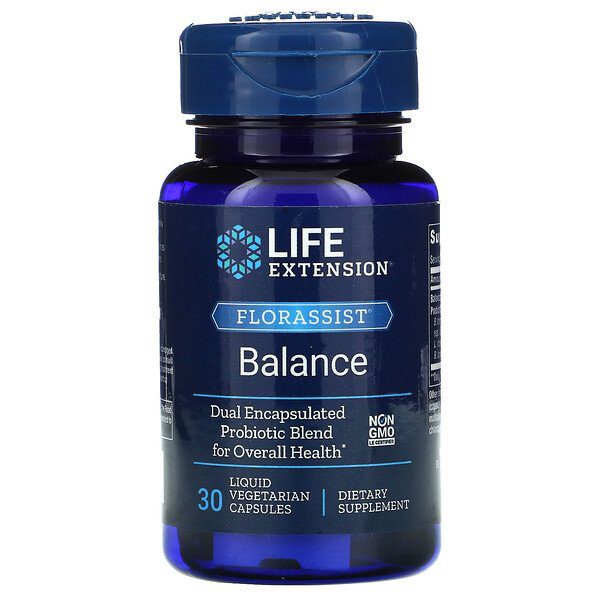LIFE EXTENSION Florassist Balance liquid 30vcaps