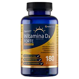 XENICO PHARMA XeniVIT WITAMINA D FORTE 180 kapsułek miękkich