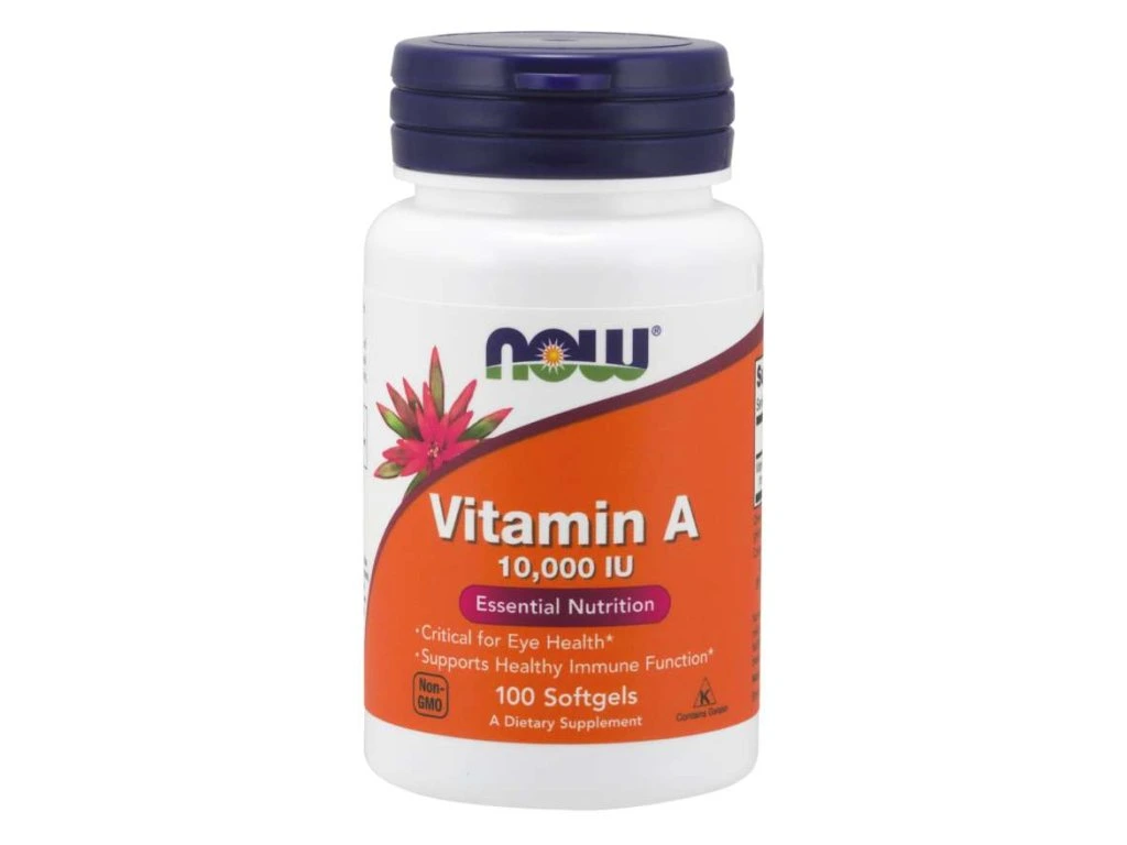 NOW FOODS Vitamin A 10 000IU 100sgel