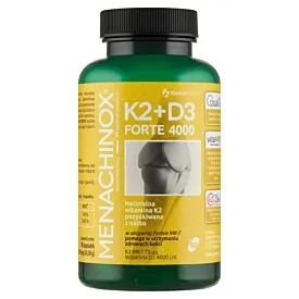 XENICO PHARMA MENACHINOX K2 + D3 FORTE 90 kapsułek miękkich