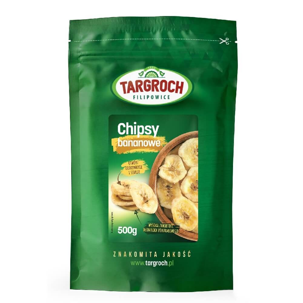 TARGROCH Chipsy Bananowe 500 g