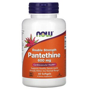NOW FOODS Pantethine 600mg 60softgels