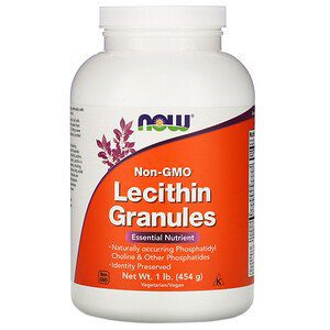 NOW FOODS Lecithin Granules NON - GMO 454 grams