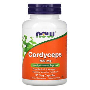 NOW Foods Cordyceps 750mg 90vcaps