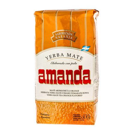 Yerba Mate Amanda Naranja 500g