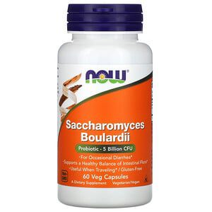 NOW FOODS Saccharomyces Boulardii 60 V kaps