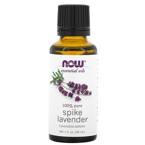 NOW FOODS 100% pure Spike Lavender lawenda szerokolistna olejek 30 ml