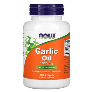NOW FOODS Garlic Oil 1500 mg 250 softgels