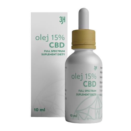 3H LAB Olejek CBD 15%  FS 10 ml