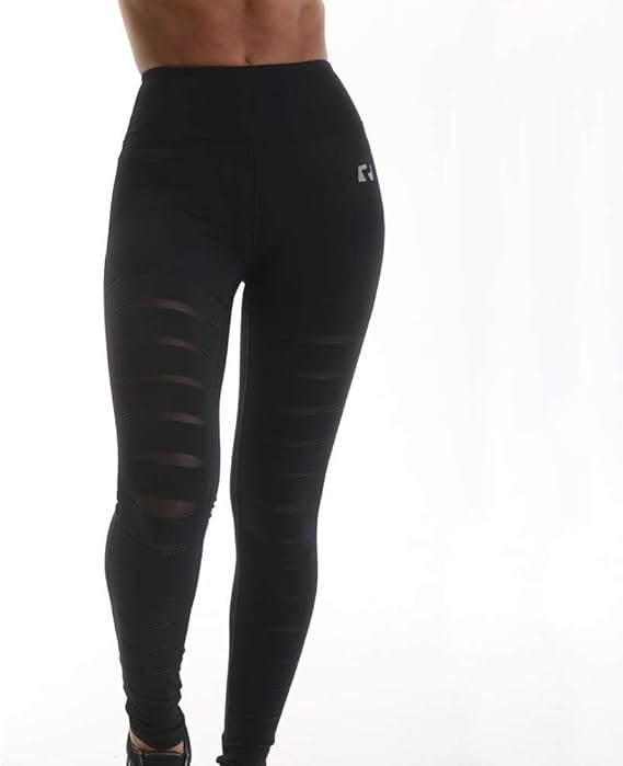 RIPT Legginsy damskie RCLPNT736 Ladies Ripped Legging - Black - obrazek 3