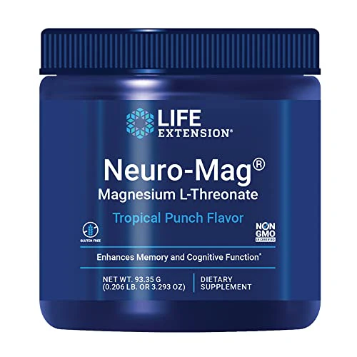 LIFE EXTENSION Neuro-Mag Magnesium L-Threonate Tropical Punch 93.35g