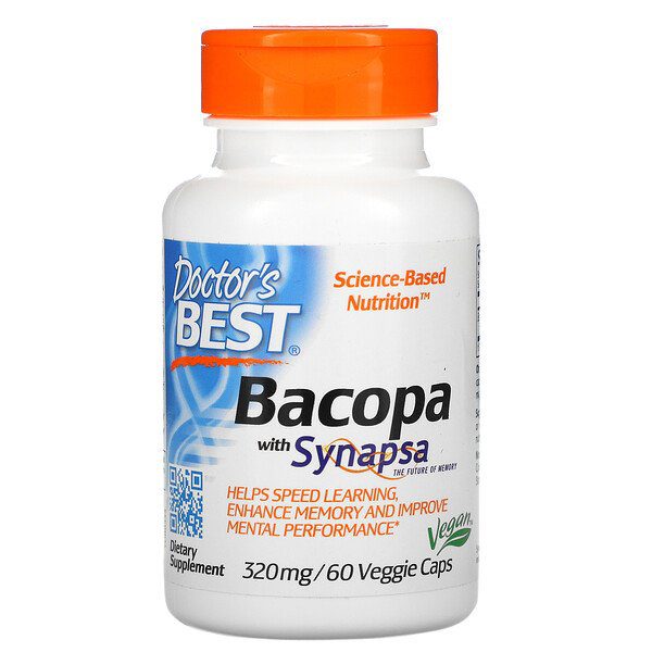 DOCTOR’S BEST Bacopa with Synapsa 320mg 60vcaps