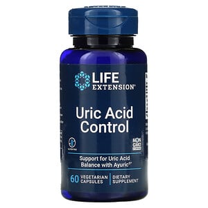 LIFE EXTENSION Uric Acid Control 60vcaps