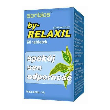 SANBIOS by-RELAXIL spokój sen odporność 60 tab