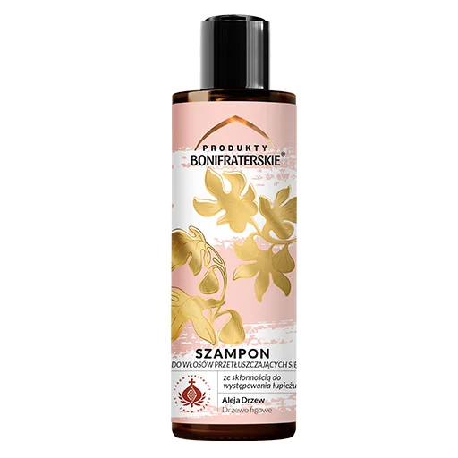 PRODUKTY BONIFRATERSKIE Szampon do włosów przetłuszczających się ze skłonnością do występowania łupieżu 200 ml