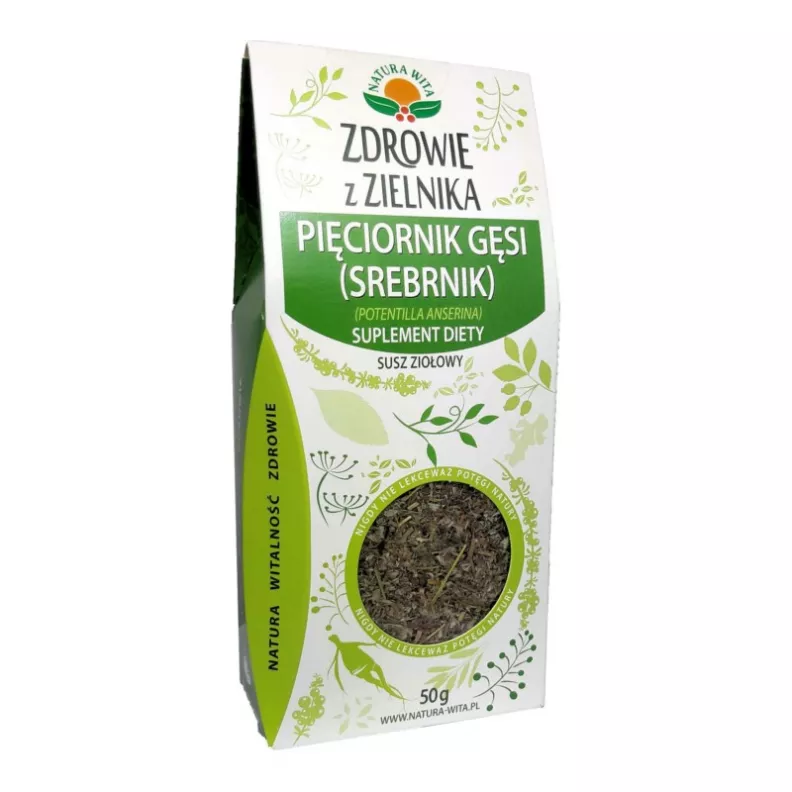 NATURA WITA Pięciornik Gęsi Srebrnik 50g