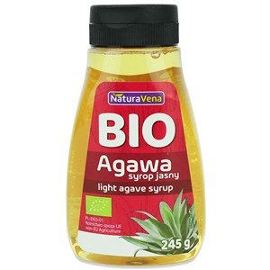 NATURAVENA Syrop z Agawy Jasny Bio 245g