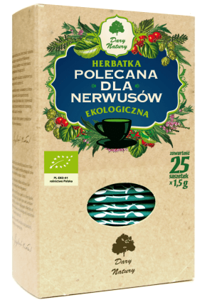 DARY NATURY Herbatka Polecana dla Nerwusów 25x1,5 g fix