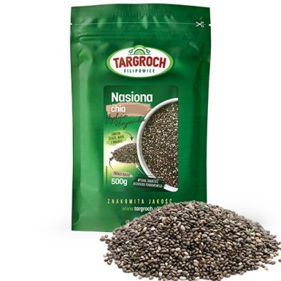 TARGROCH Nasiona chia - szałwia hiszpańska 500 g