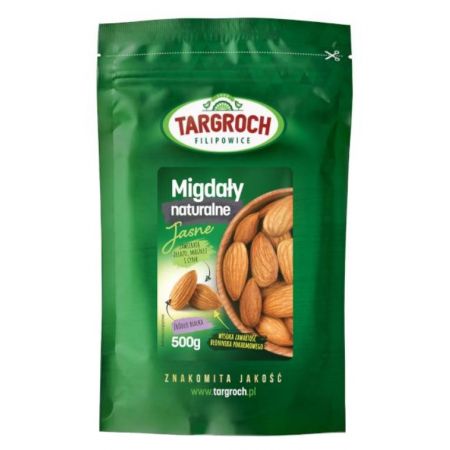 TARGROCH Migdały naturalne jasne 500 g