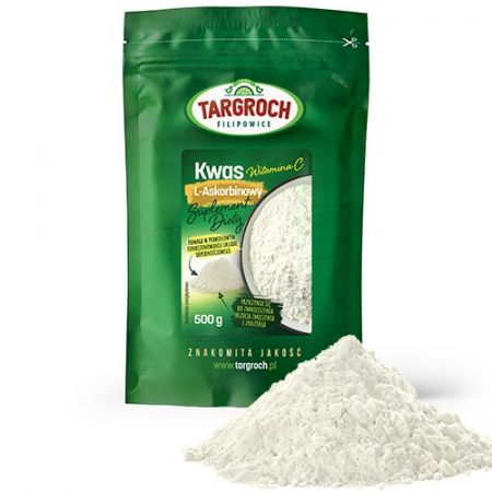 TARGROCH Kwas L askorbinowy Witamina C 500 g