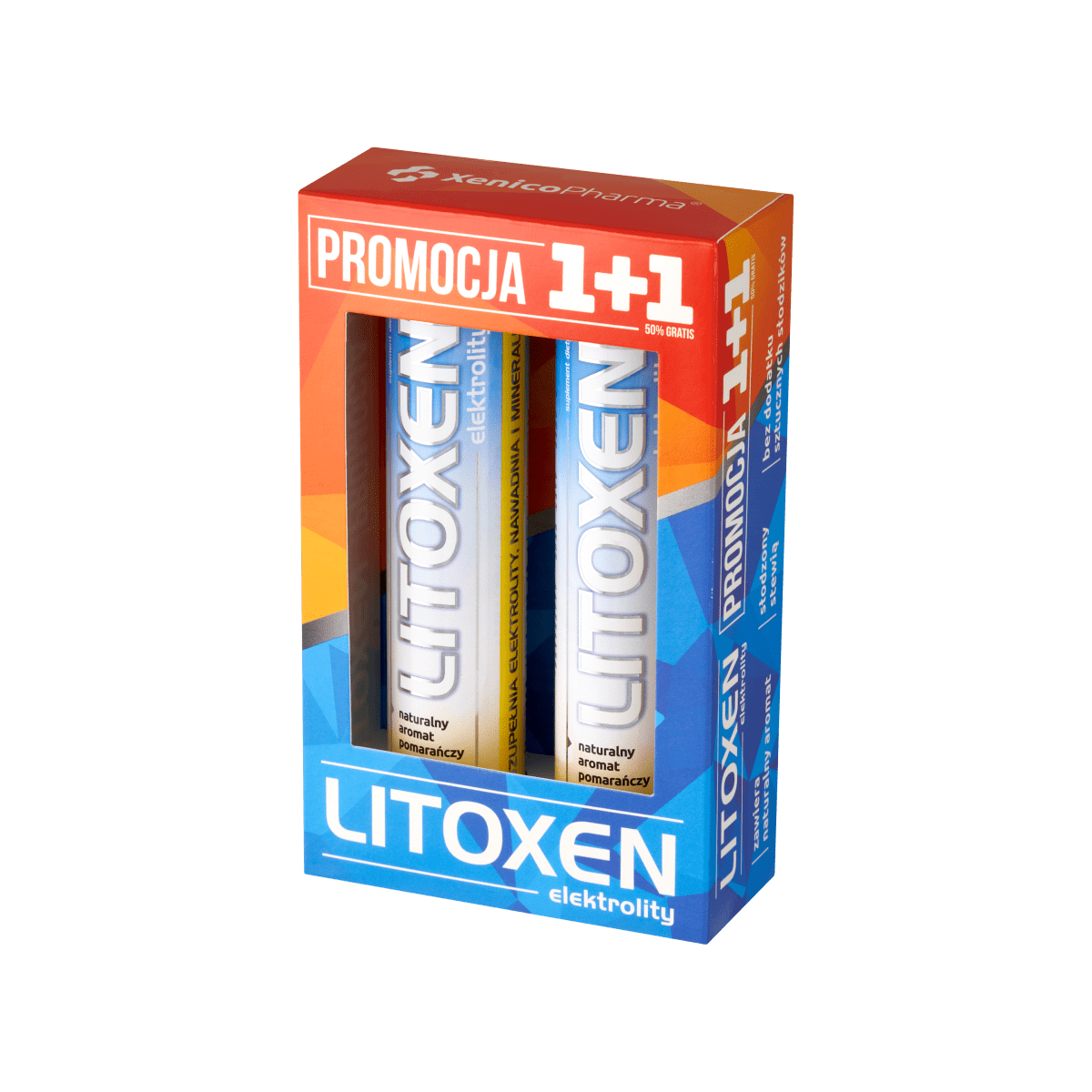 XENICO PHARMA LITOXEN elektrolity 20 plus 20 tabletek musujących