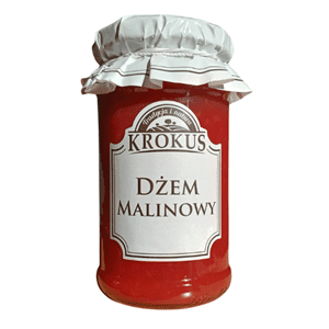 KROKUS Dżem Malinowy o obnizonej zawartości cukru 235 g