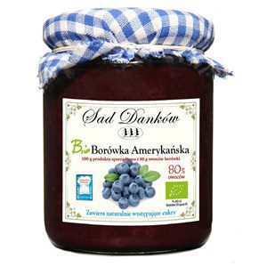 SAD DANKÓW BIO Borówka Amerykańska 260g
