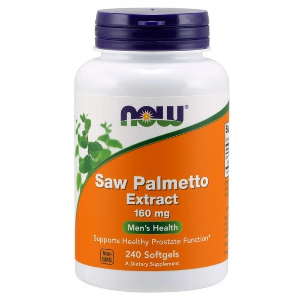 NOW FOODS Saw Palmetto Extract 160mg 240 softgels