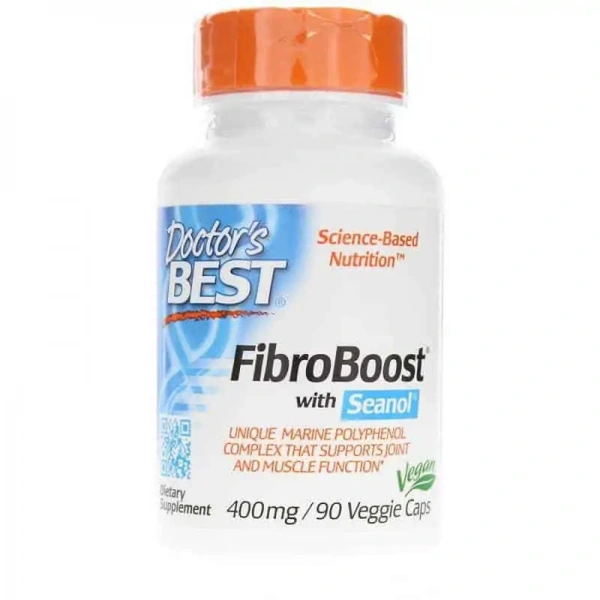 DOCTOR'S BEST FibroBoost with Seanol 400mg 90vcap
