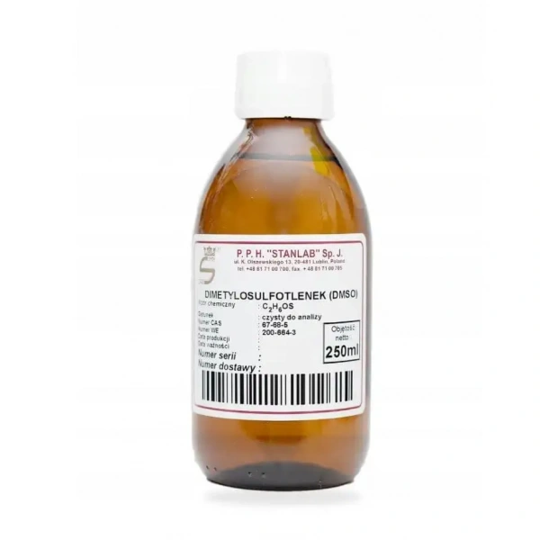 STANLAB DIMETYLOSULFOTLENEK (DMSO) CZDA 250ml