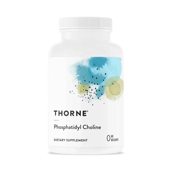 THORNE RESEARCH Phosphatidyl Choline, 60 kapsułek żelowych