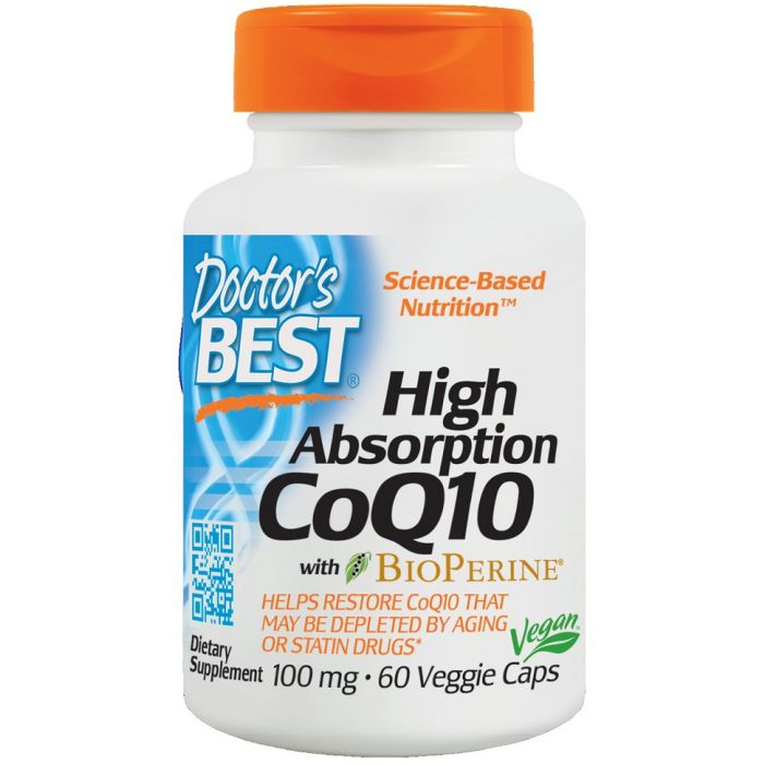 DOCTOR'S BEST Ubiquinol with keneka 100 mg 60 softgels