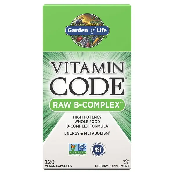 GARDEN OF LIFE Vitamin Code Raw B Complex 120 caps