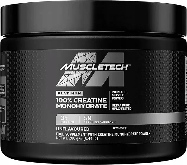 MUSCLETECH PLATINUM 100% Creatine Monohydrate 200g