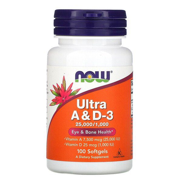 NOW FOODS Ultra A&D 250001000 100 softgels