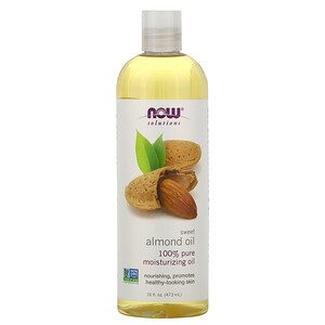 NOW FOODS ALMOND OIL 100% pure olej ze słodkich migdałów 473 ml