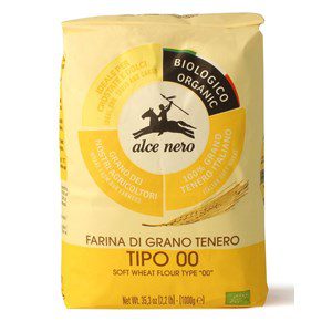 ALCE NERO Maka pszenna tipo 00 do słodkich wypieków BIO 1 kg