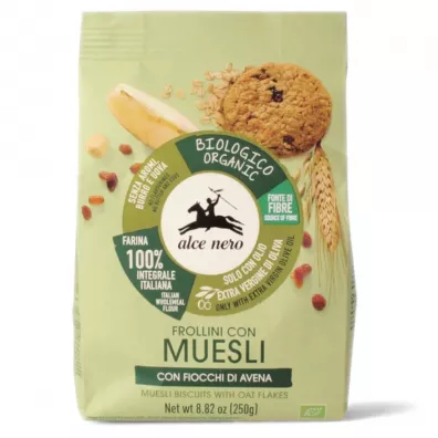 ALCE NERO Ciastka Musli z płatkami owsianymi 250g