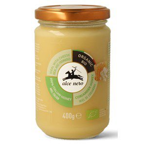 ALCE NERO Miód Nektarowy z Kolendry BIO 400g