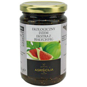 AGRISICILIA Dżem z Białych Fig BIO 360g