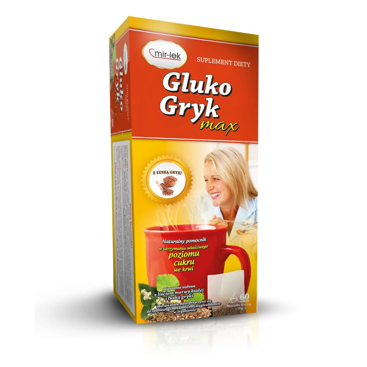 MIR-LEK Gluko-Gryk  Max 60 saszetek
