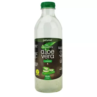 NATURAE Sok ekologiczny  z aloesu ALOE VERA z miąższem 1000ml