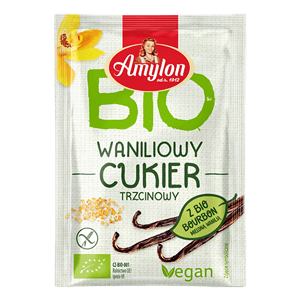 AMYLON Cukier Waniliowy BIO bezglutenowy 20g
