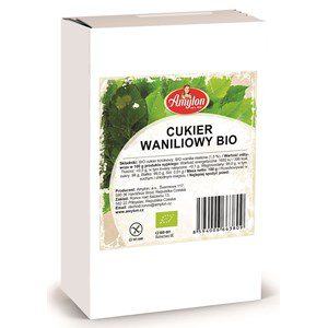 AMYLON Cukier Waniliowy BIO bezglutenowy 100g