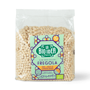 LA BIO IDEA Organic Durum Wheat Semolina Pearl Couscous , KUSKUS FREGOLA  400 g