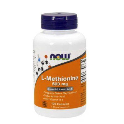 NOW FOODS L- Methionine 500mg 100caps