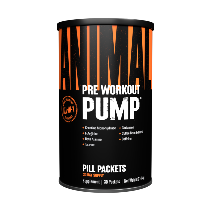 UNIVERSAL NUTRITION ANIMAL PUMP Preworkout pack 30 saszetek