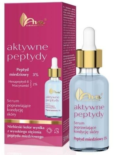 Ava Aktywne Peptydy Serum poprawiające kondycję skóry peptyd miedziowy 3% 30 ml